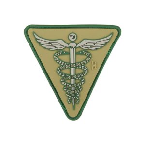 Maxpedition, Caduceus PVC Morale Patch, Green (MXCADUA)