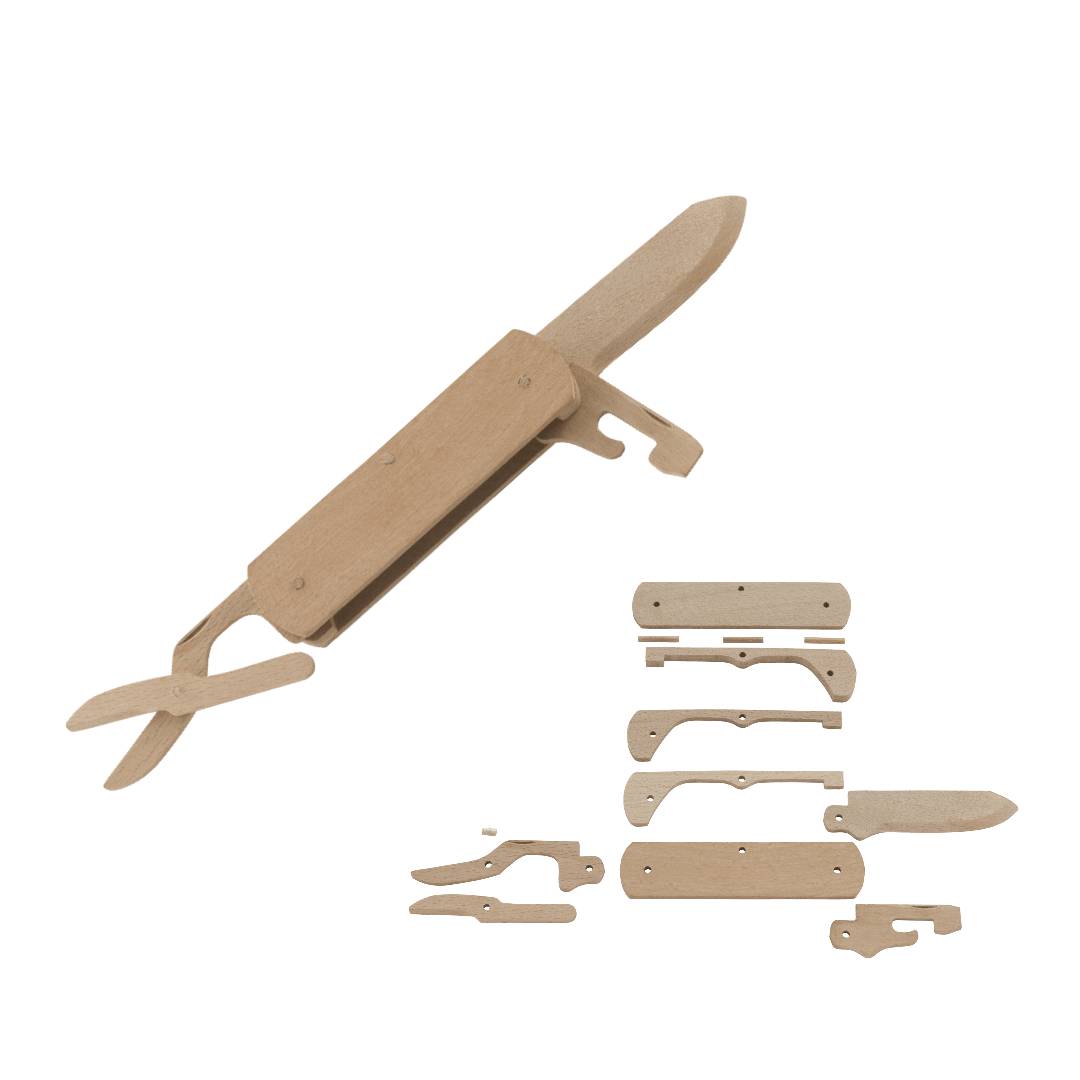 CRKT 1033 Wooden Folding Knife Kit