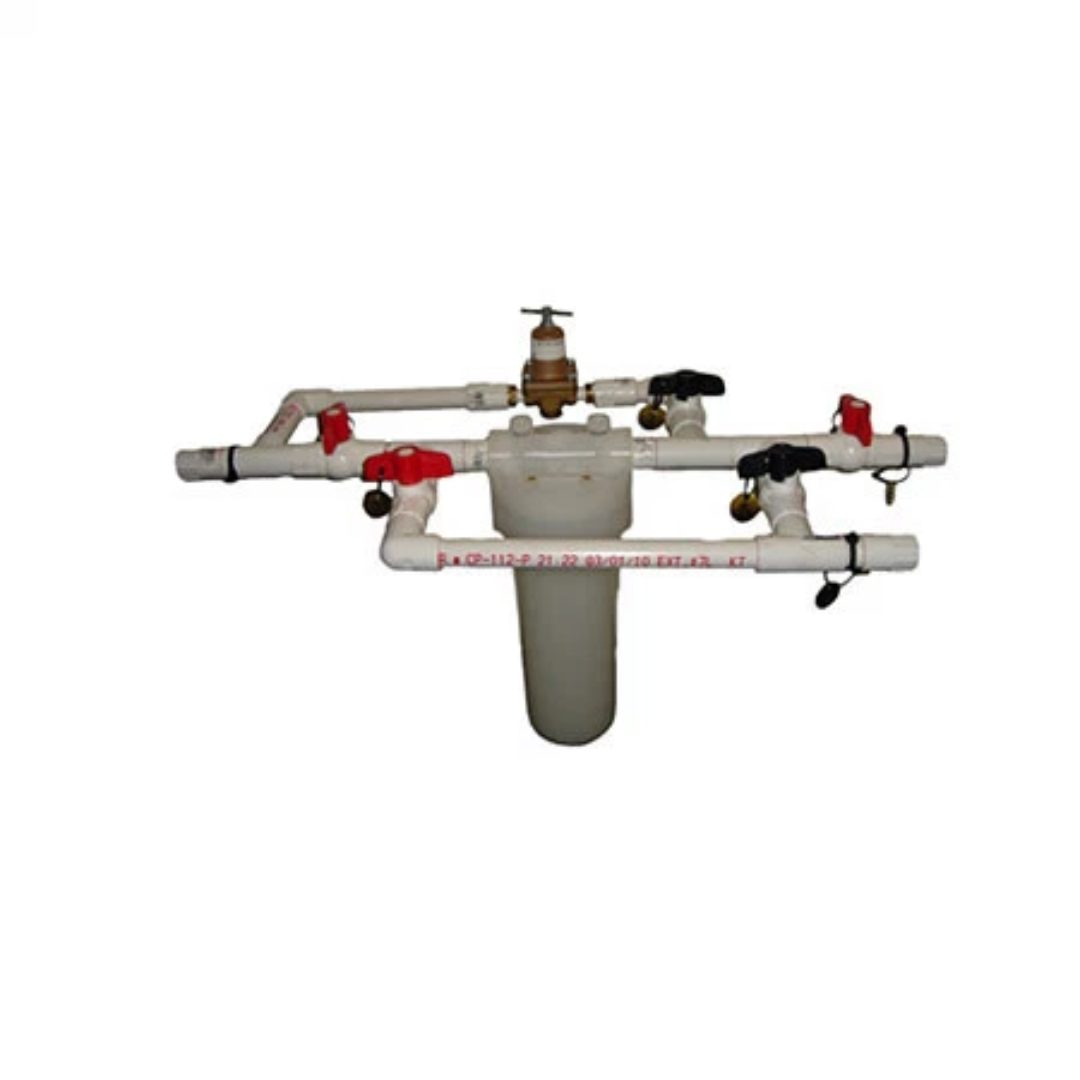 Sawyer SP202 PointONE 10” Filter Kit Pre-Plumbed w/PVC Back-Wash