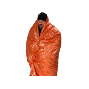 NDuR Survival Blanket in Orange/Olive