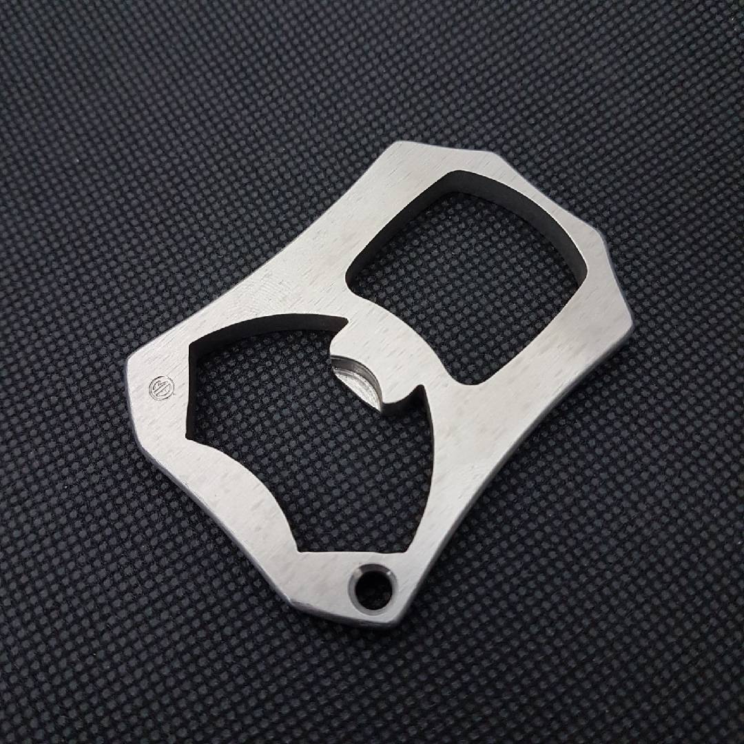 EDC Designs, OBG-BS / Minh Do, Obsidian Grip – Brass