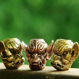 Santi’s Beads, Gargoyle, Brass