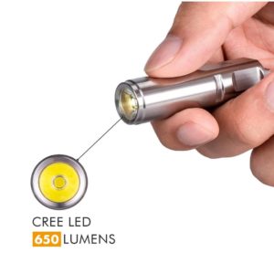 RovyVon, Aurora A2 Stainless Steel EDC Keychain Flashlight