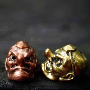 Santi’s Beads, Tengu, Brass