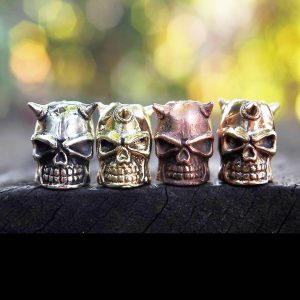 Santi’s Beads, Triceratops, Brass