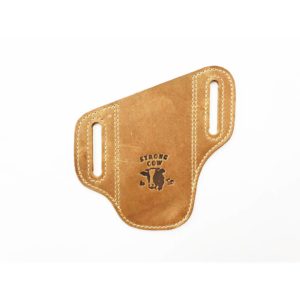 Strong Cow, Leather Holster, Large / Medium with logo