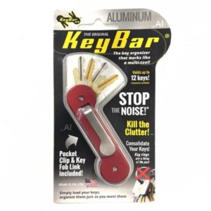 Keybar, Aluminium, Red
