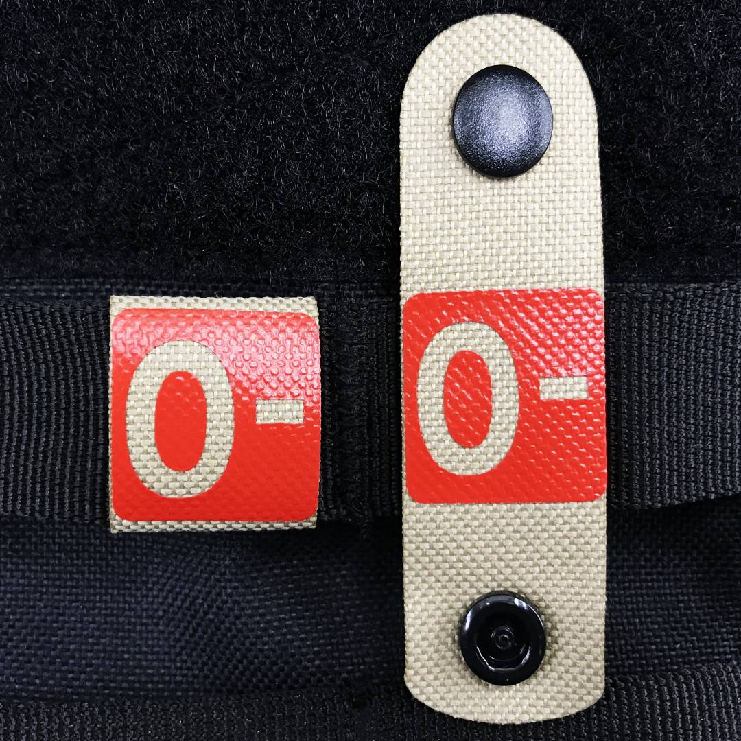 O- Coyote Strap with Red Square
