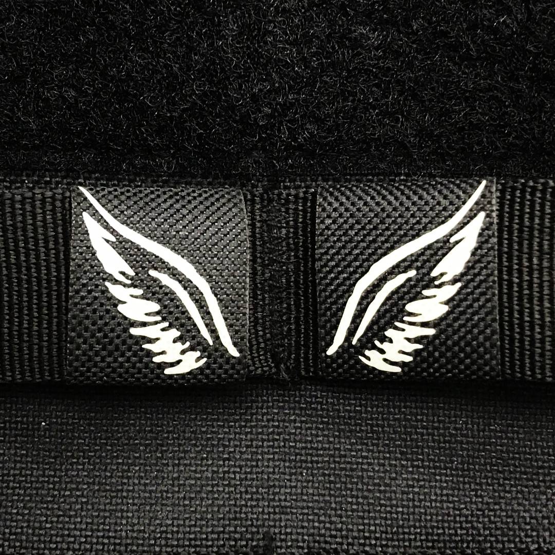 Angel Wing GITD Black Strap