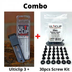 UltiClip Combo Set, UltiClip3+ + 30pc. Screw Kit