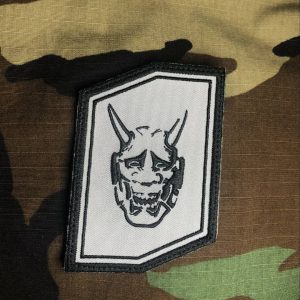 Oni Gear Industries Patch, Logo, Hex Grey