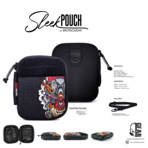 BrotacGear Sleek Pouch, Amanojaku, Embroidery