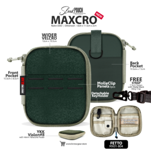 BrotacGear Sleek Pouch MaXcro, Fetto