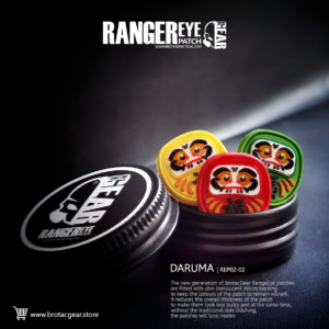 BrotacGear, RangerEye Patch Set, Daruma, 3pcs/set with tin