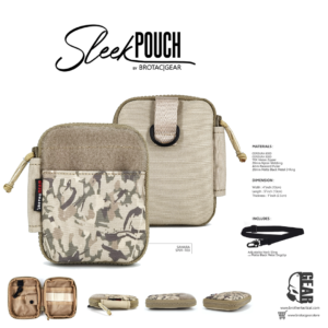 BrotacGear Sleek Pouch, Sahara